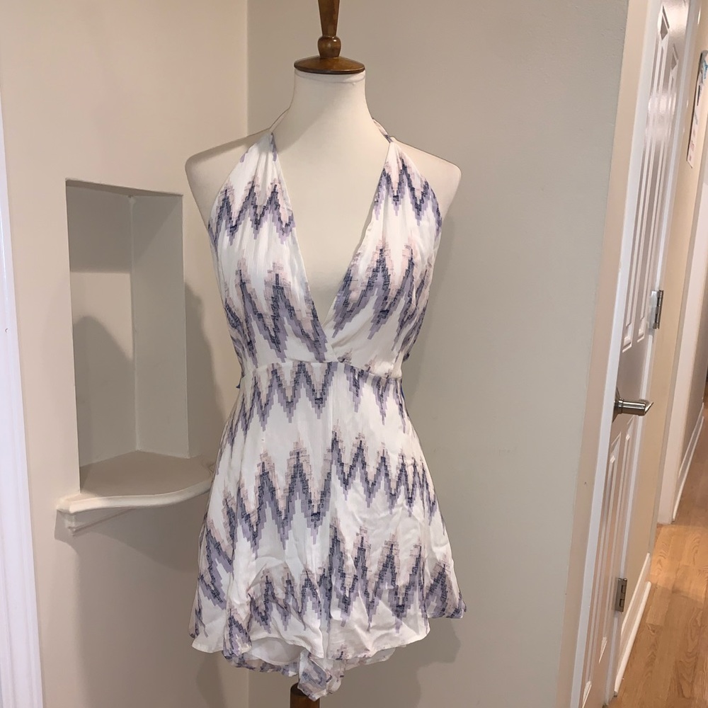 Patterned Romper